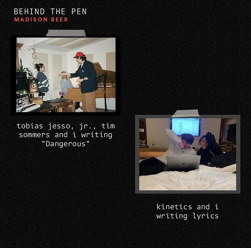 madisondailypl's tweet image. 📸 Spotify podzieliło się zdjęciami Madison zza kulis podczas pracowania nad albumem w najnowszej edycji #BehindThePen.
