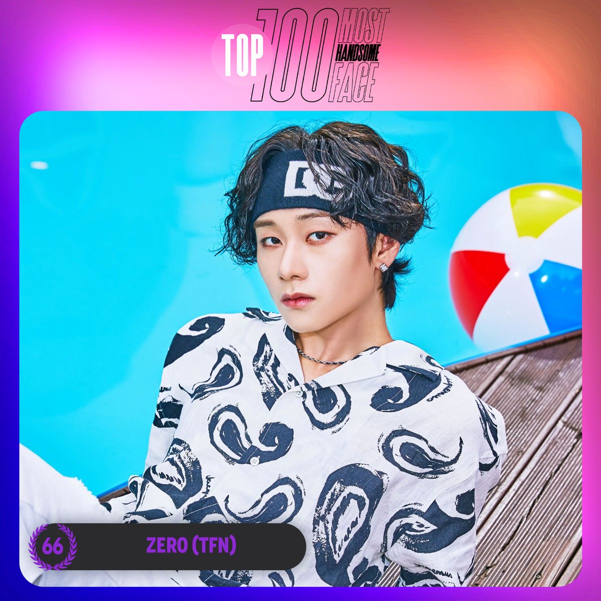 TOP100KPOP's tweet photo. TOP 100 – Most Handsome Faces Of K-POP in 2023

#66 ZERO (#TFN)

Congratulations! 🎉 https://t.co/4h0BSsjEcz