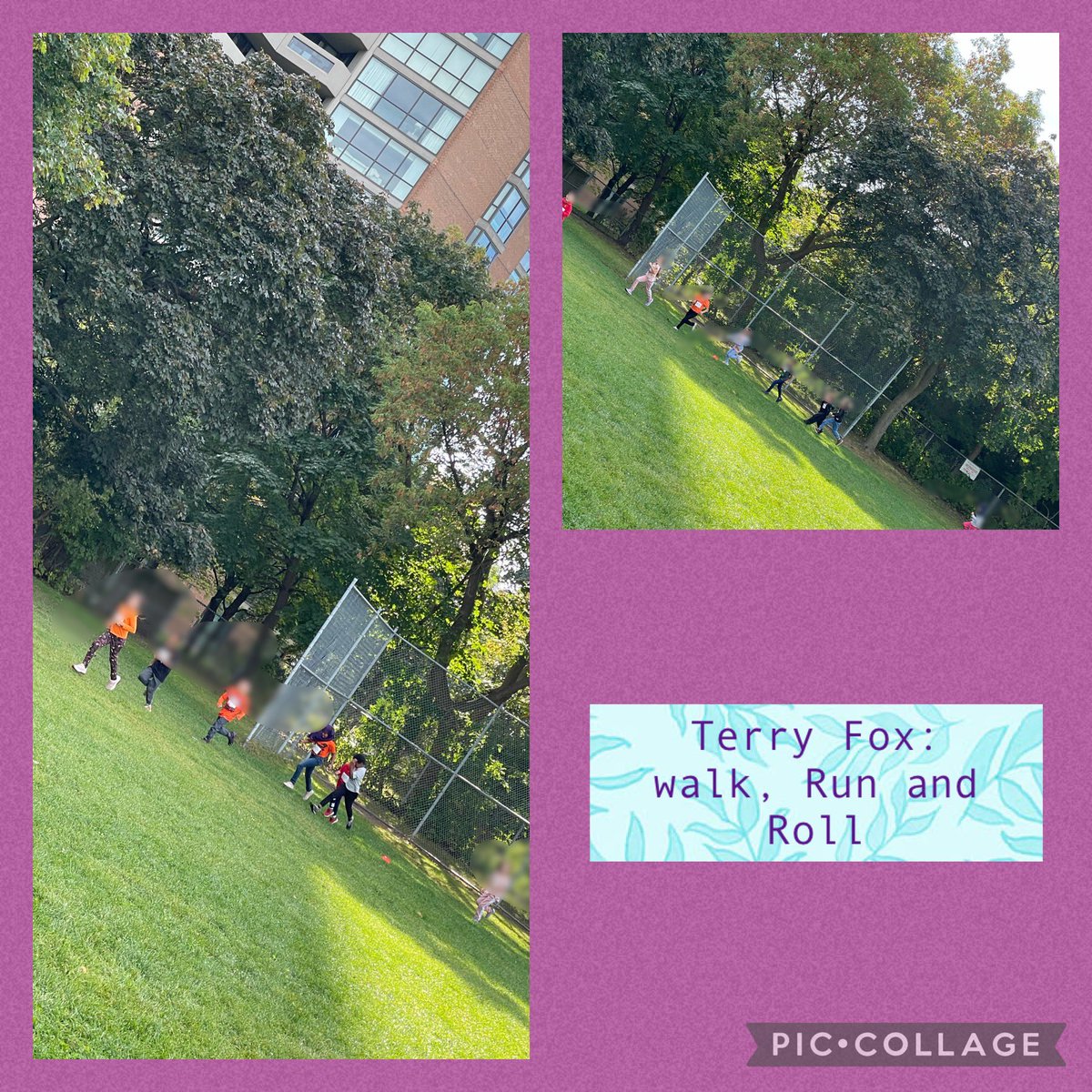 Today Kingsview students participated in the <a href="/TerryFoxCanada/">Terry Fox Foundation</a> walk/run/roll #tdsb