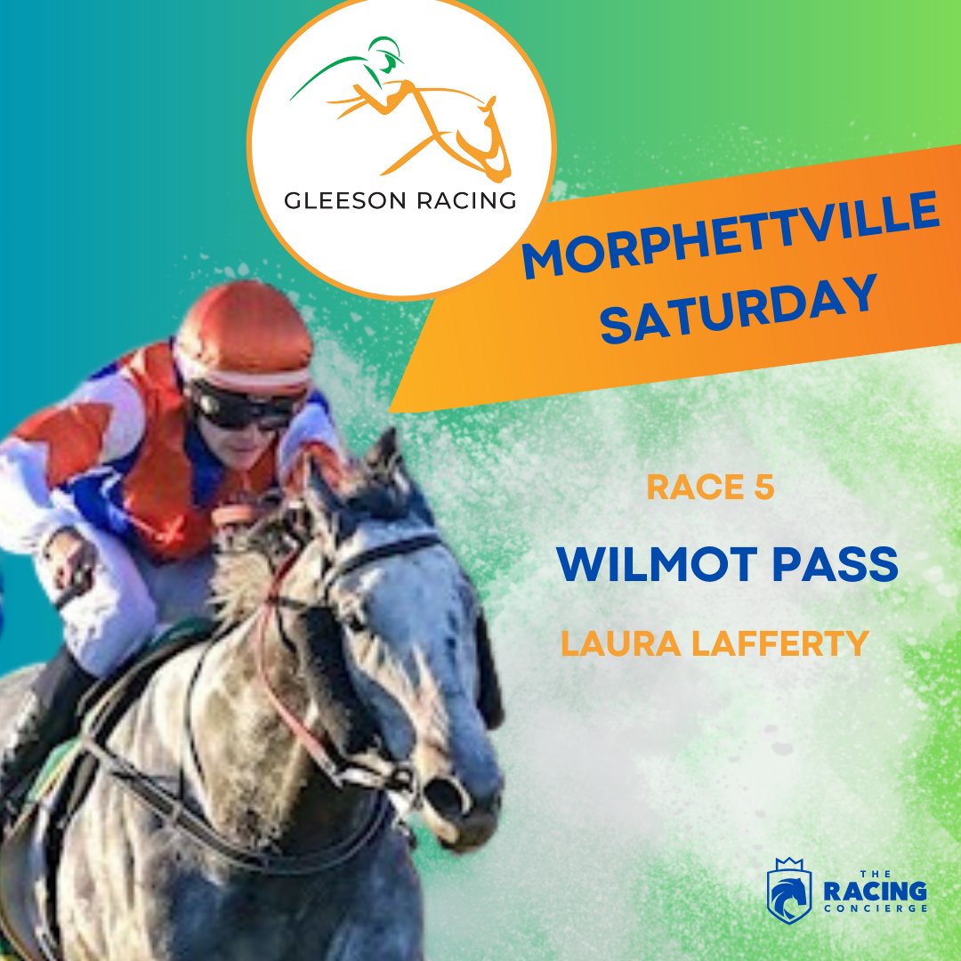 Jessica Gleeson Racing (@racing_gleeson) on Twitter photo We always enjoy being in back SA and at our happy hunting ground at <a href="/SAJockeyClub/">Morphettville Racecourse</a> this afternoon
WILMOT PASS comes off a nice 2nd in the lead up for this and he has travelled over in good order
Looking for a 3rd stable win at Morphettville with our 6th runner We always enjoy being in back SA and at our happy hunting ground at <a href="/SAJockeyClub/">Morphettville Racecourse</a> this afternoon
WILMOT PASS comes off a nice 2nd in the lead up for this and he has travelled over in good order
Looking for a 3rd stable win at Morphettville with our 6th runner