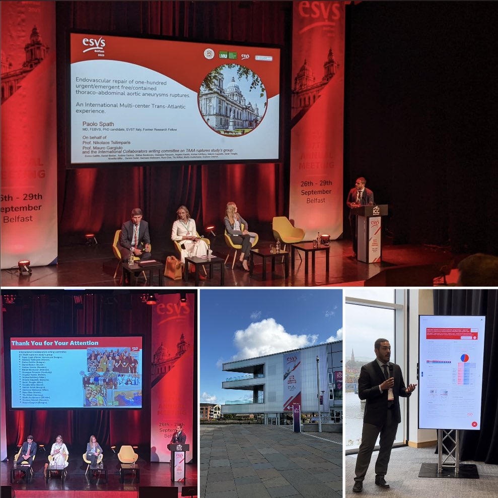 Paolo Spath (@paolospath) on Twitter photo 🛬 Coming back after last #ESVS <a href="/ESVSmembership/">ESVS</a> Meeting in Belfast. Special mention <a href="/EVST_ESVS/">European Vascular Surgeons in Training (EVST)</a> for 2 amazing sessions!
Happy to have shared Bologna and Rimini groups’ idea.
Honored to have been awarded among best presentations of the meeting: result of great team work! 💪🎉🏆 🛬 Coming back after last #ESVS <a href="/ESVSmembership/">ESVS</a> Meeting in Belfast. Special mention <a href="/EVST_ESVS/">European Vascular Surgeons in Training (EVST)</a> for 2 amazing sessions!
Happy to have shared Bologna and Rimini groups’ idea.
Honored to have been awarded among best presentations of the meeting: result of great team work! 💪🎉🏆
