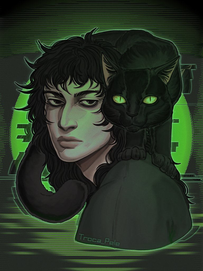 el_diablo_977o's tweet image. Cesar Cohen 🐈‍⬛🧑🏻‍💻

Depois de muito tempo, finalmente mais uma fanart do meu eterno personagem preferido, agora na vibe de #osnf 💚

(Versão extra nos comentários)
#OrdemParanormal #Osegredonafloresta #Ordemparanormalfanart #aopfanart