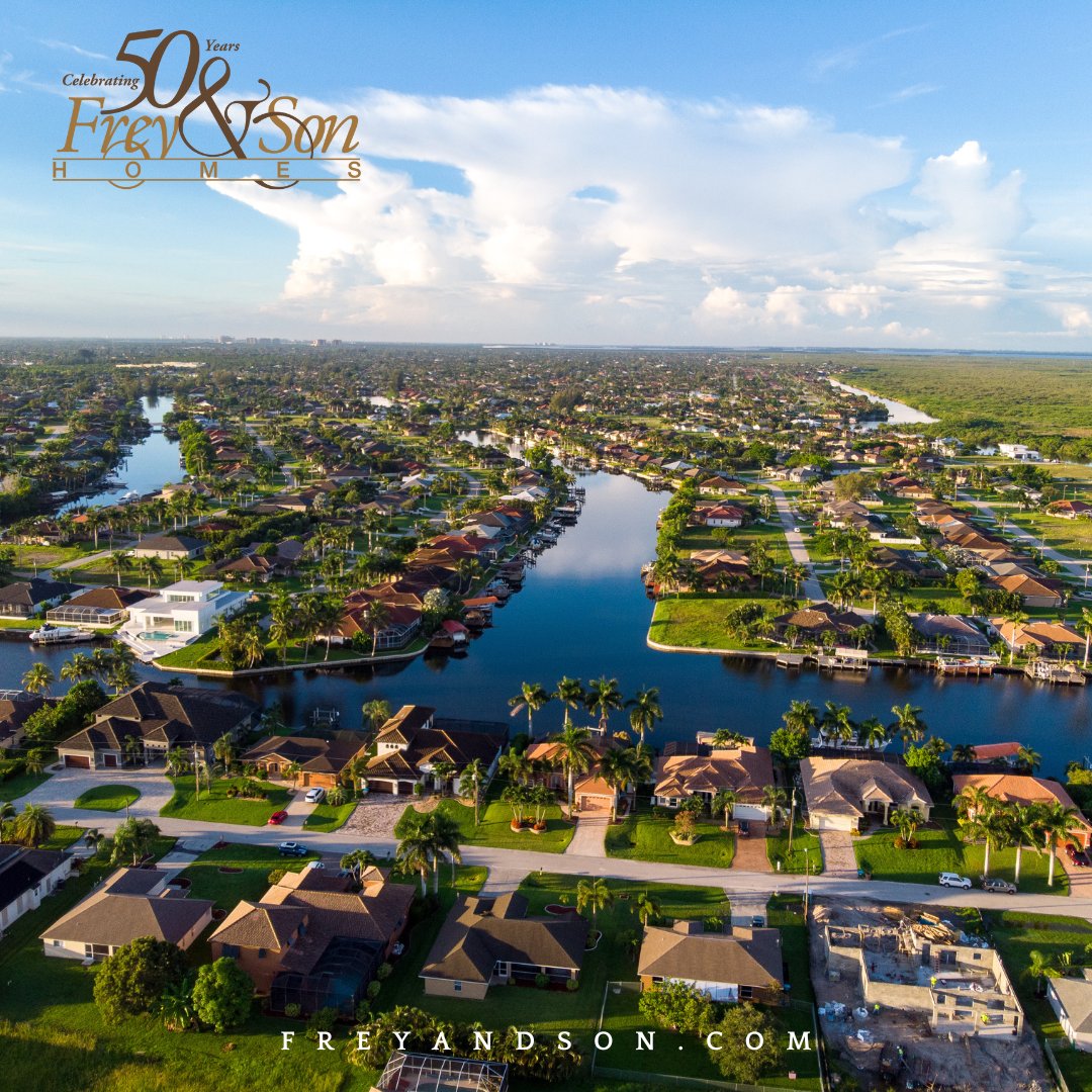 Live where others vacation! Frey & Son Homes offers you the chance to call Marco Island, Naples or Cape Coral your permanent paradise! #freyandsonhomes #capecoralhomebuilder #customhomebuilder #SWFLhomes