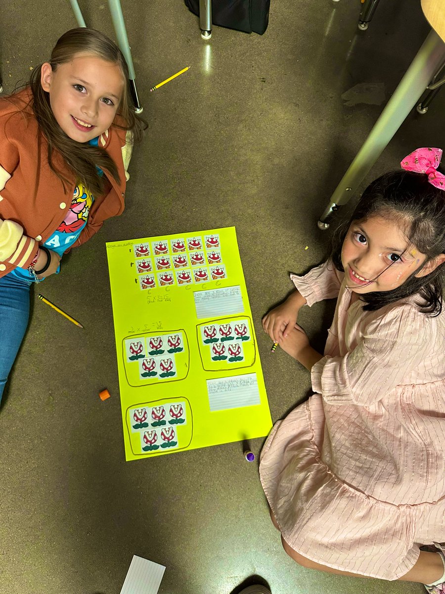 ValeriaMarivani's tweet photo. Math + Super Mario Bros Day = Mario themed word problemsโญ๏ธ๐ข๐ข
#SuperMarioBros @ReyesElementary #multiplication #math #iteachmath #arrays #equalgroups https://t.co/EmFXghQYtB