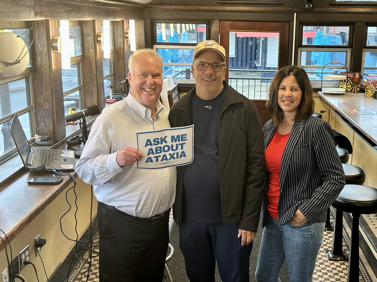Executive committee member John Mauro celebrated #IAAD23 with a radio interview. He also spoke about an upcoming Comedy event he is hosting as an NAF fundraiser. What a great way to spread #AtaxiaAwareness. 

Listen to the <a href="/radio_worcester/">Radio Worcester</a>
interview: radioworcester.com/international-… (2/?)