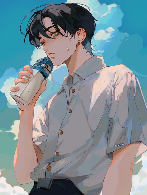 「short sleeves water bottle」 illustration images(Latest)