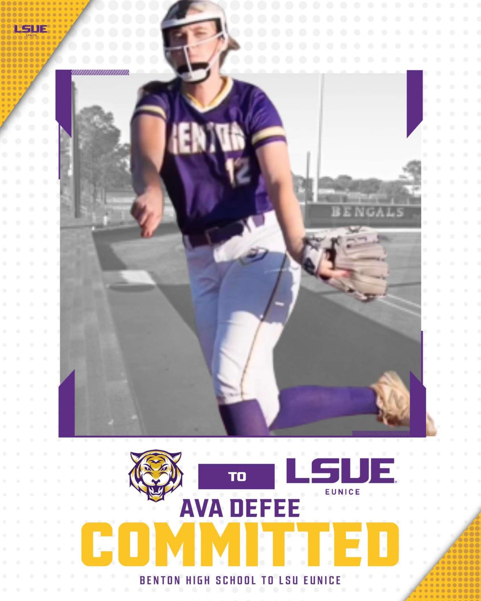 A late announcement but I am so grateful to have committed to play at LSUE! There’s truly no place like home; deciding to stay in Louisiana and play the game I truly love was an opportunity of a life time and a big thanks to Coach Collins for giving me a chance. Geaux Bengals🐅!!