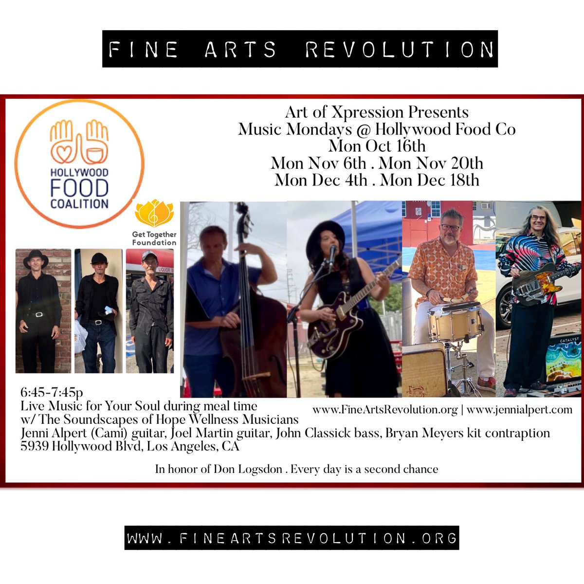 jennialpert's tweet image. OCTOBER &amp;amp; NOVEMBER Art of Xpression Music Arts Wellness Programs Schedule #wellnessprograms #music #art #advocacy #homelessnessawareness #nonprofit