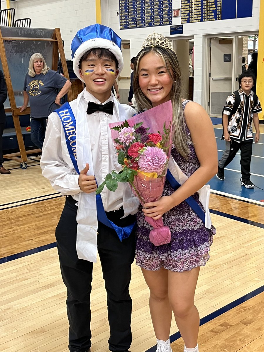 Congratulations to Wausau West Homecoming Queen Jubilee Sengkhammee and King Ben Xiong! Great Warriors!