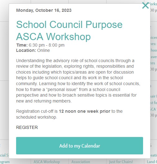 Register for this ASCA workshop by noon Monday October 9th! albertaschoolcouncils.ca/school-council… ASCE grant eligible. #parentengagement #schoolCouncil