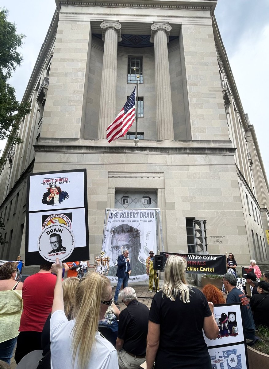 How impartial can a judge be who accepts employment with the same law firm that defended the parties in their case? 
The Drain Curtain Law seeks to answer this question and safeguard the integrity of our legal system. 
#JudicialIntegrity #DrainCurtainLaw #ParduePharma #America