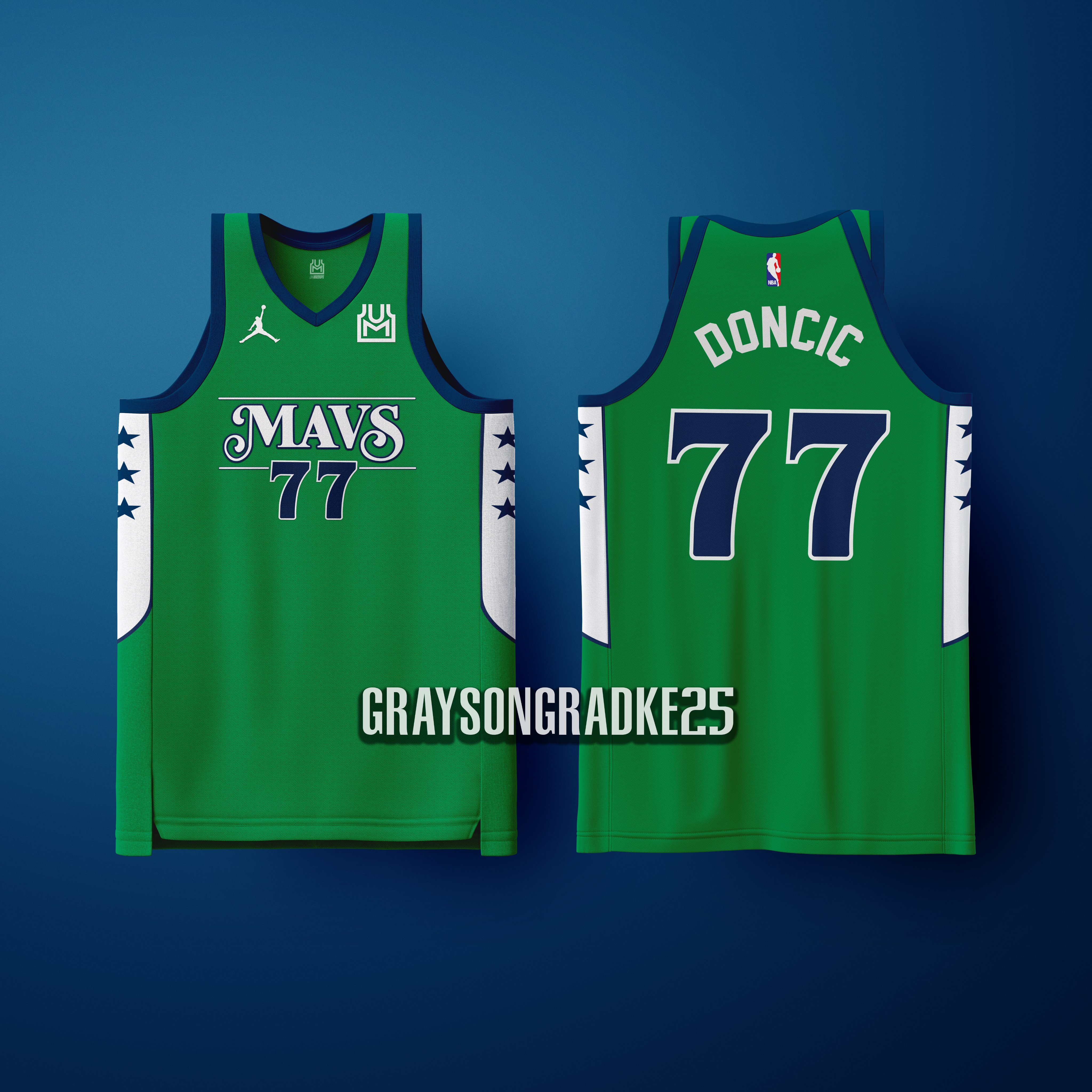 Thoughts on this jersey design? [Grayson Gradke Design] : r/Mavericks
