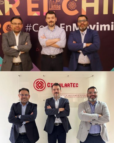 Hoy, después de 4 años de mucho trabajo, persistencia y pasión, ese sueño que comenzó en 2019 junto a <a href="/AndreeHenriquez/">Andreé Henríquez</a> y <a href="/Luismartinezc/">Luis Martinez Cerna</a>, se hace realidad con la inauguración de nuestras oficinas de <a href="/circular_tec/">CircularTec</a> en Iquique, Región de Tarapacá, Chile. 

#economíacircular