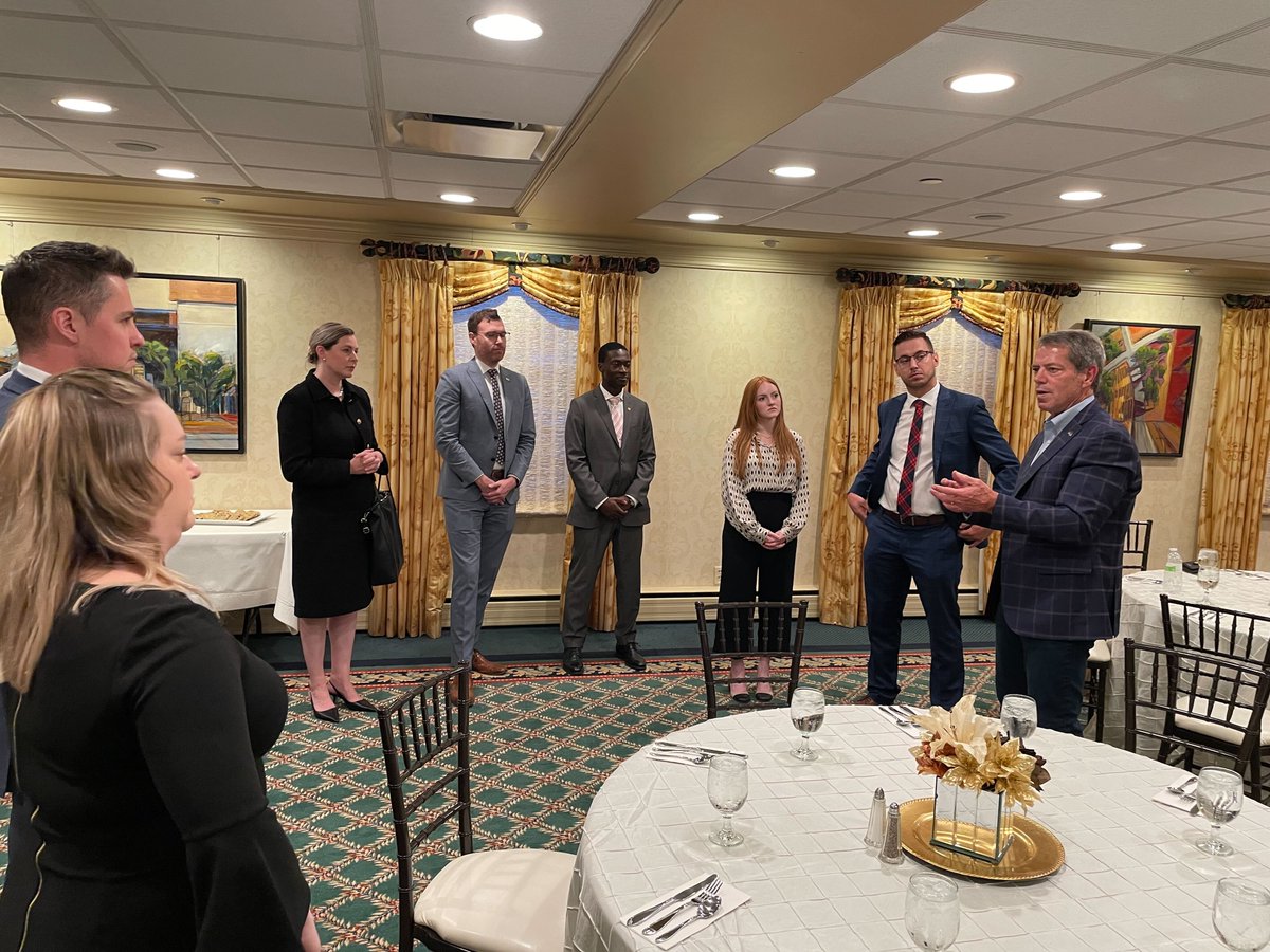 #acyplCanada is in Nebraska, where they've toured the State Capitol & Legislature, met Gov. @TeamPillen and @SenatorSlama to discuss the state's biggest industries & challenges, and visited with organizations including @NebInsFed and @BCBSNebraska.