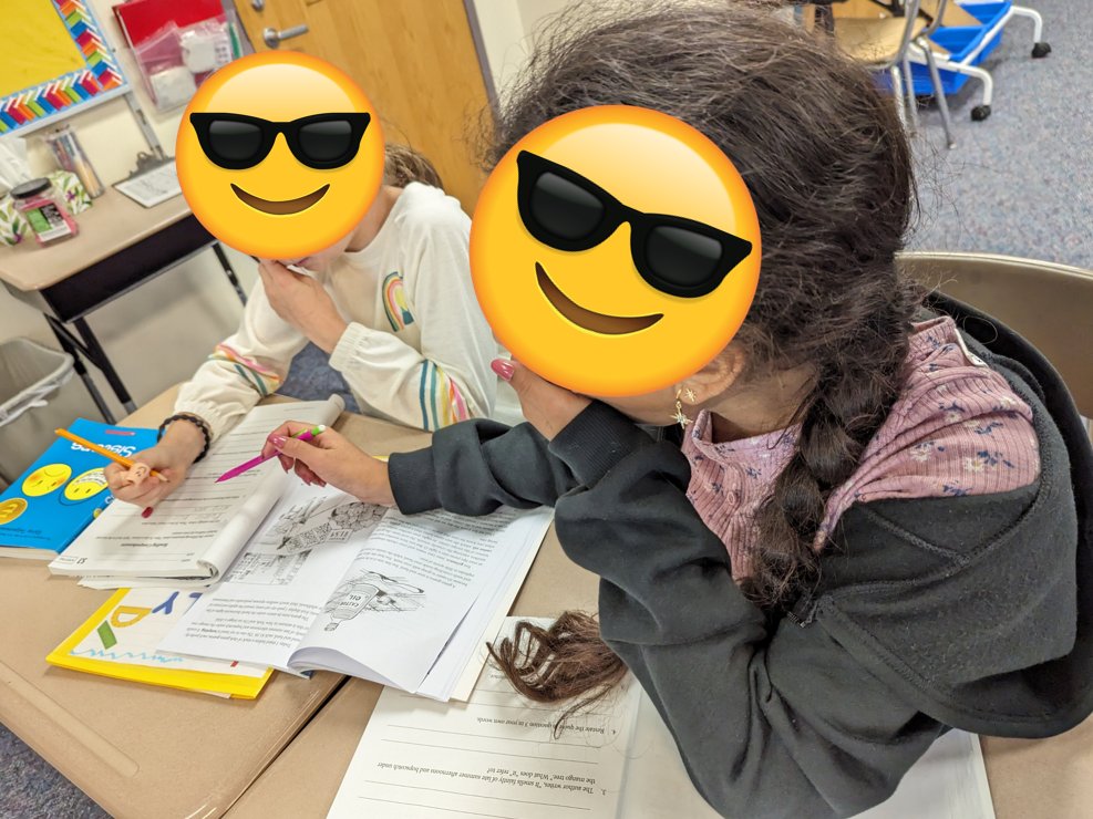 Day 17: After reading just a portion of the text previously, today we read and discussed the entire essay "How to Eat a Guava." Afterward, students worked in pairs to answer questions about the text.