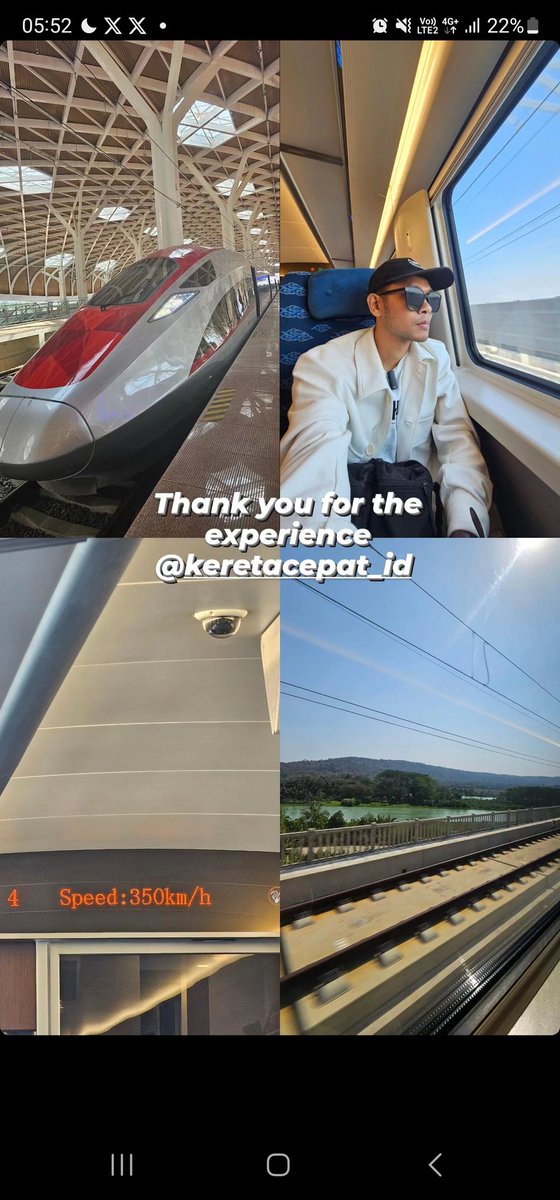 rizqi_prima's tweet photo. Thanks for experience @KeretaCepatID https://t.co/spAVmwoNiw