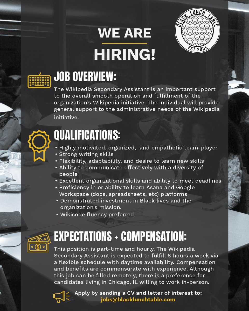 Black Lunch Table tweet media