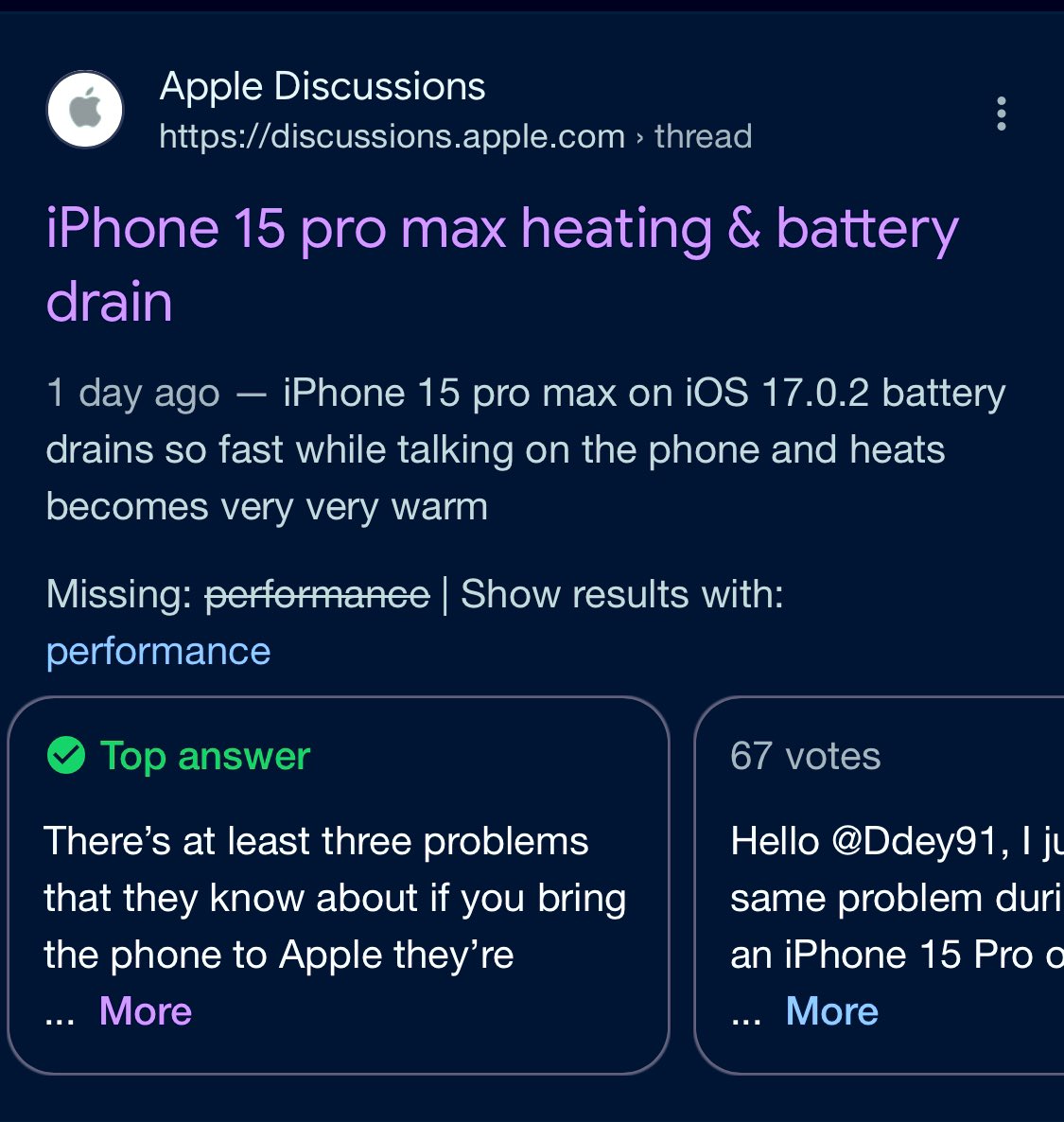 New iPhone 15 massive overheating problem? Posts being deleted from Apple’s support site? <a href="/AppleSupport/">Apple Support</a> <a href="/Apple/">Apple</a>  #Applegate  #iPhone15 #iPhone15ProMax