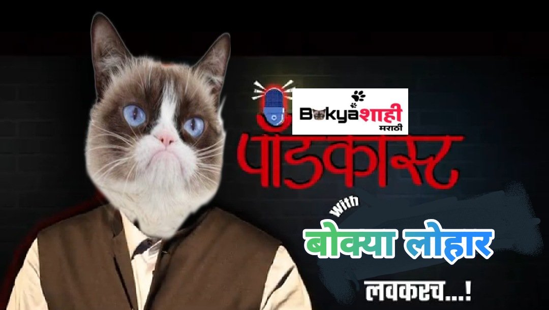 bokyashahi's tweet photo. घेऊन येतोय नवा शो ....
#Bokyaशाही 😸 पॉडकास्ट with #Bokya_लोहार 
लवकरच...!!
#Bokyaशाही #बोक्याशाहीमराठी

@BokyaBhau @assalbhujang @cheetah18092022 @Waghoba11 @AkasshSpeaks @Rambaan_ @RRP_datta @cool_sanjrofl @BhauGangOffice @cool_sanjrofl @Dhanubhau_ @abhishaken @Gautam09569305 https://t.co/GZtInHcngi