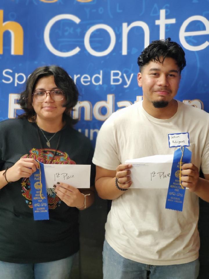 WayneEMCHS's tweet image. Congratulations Jay and Johan for placing First in this year's Math Competition at the Wayne County Agricultural Fair! We are so proud of you!