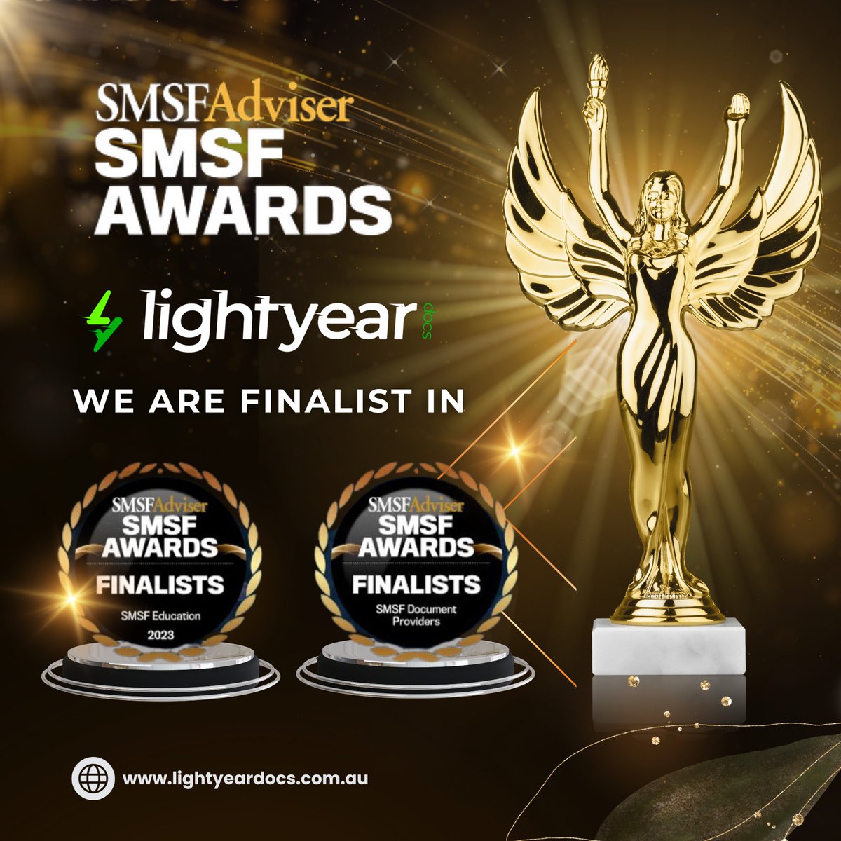 🎉 Exciting News! 🎉 We are thrilled to announce that we have been named as a finalist in two categories by SMSF Adviser! We are running for SMSF Education Provider and SMSF Document Provider of the Year! 🏆