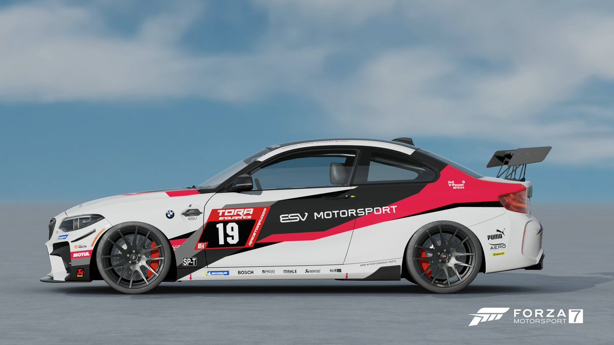 For the final time on Forza 7, it's raceday! 😎 Here is our entry for the @TheReal_TORA #Nurb24 + Quali Result: ESV Motorsport #19 SP-T Class | Qualified P1 @ESV_Barcode 🇬🇧 @ESV_Griffin 🇺🇸 @ESV_Lawrence 🇬🇧 🎨 + 📷 - @N340Nothelle Best of luck today team! 💪 #ESVMotorsport