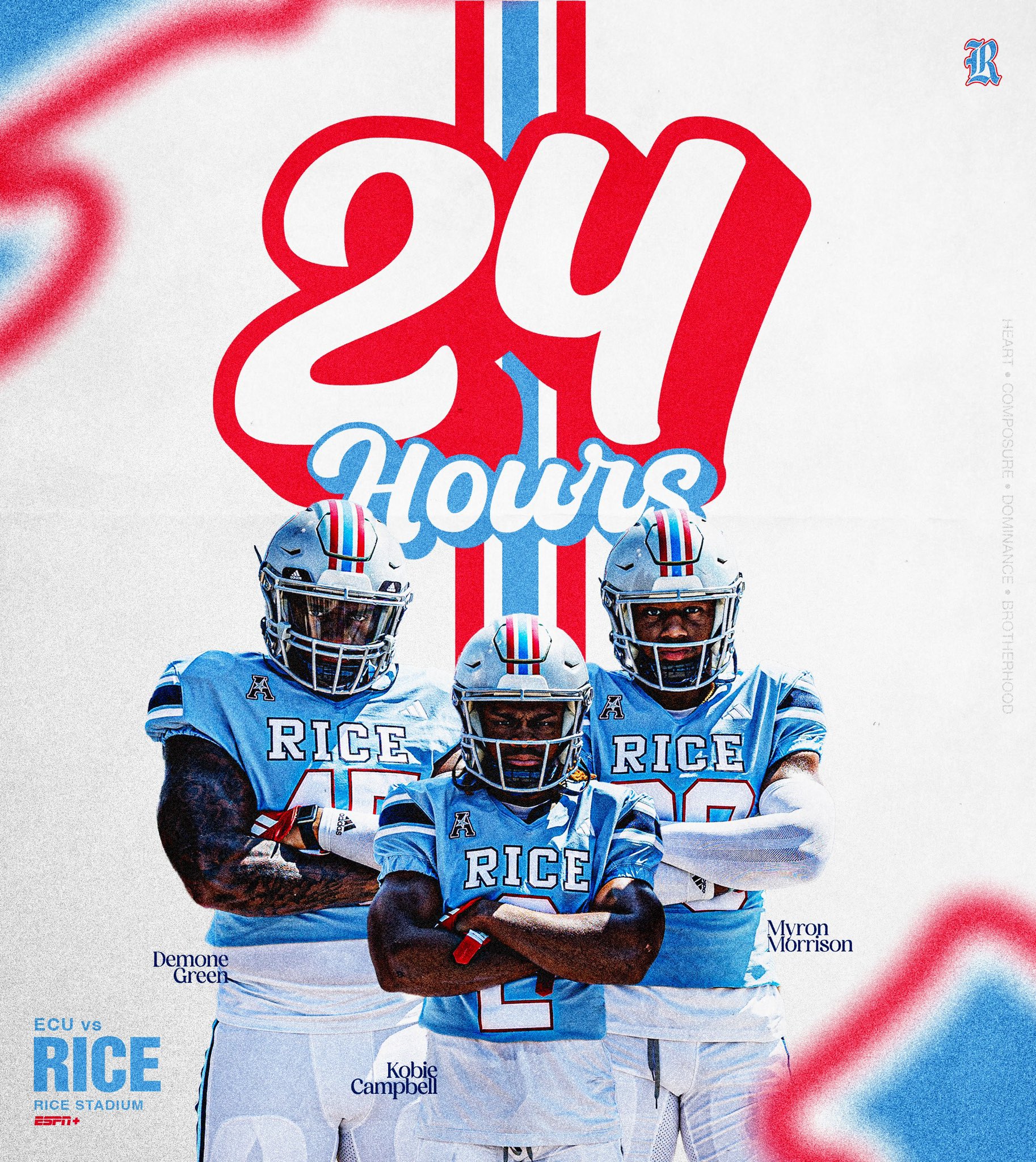 Rice University to sport Houston Oilers-inspired uniforms during