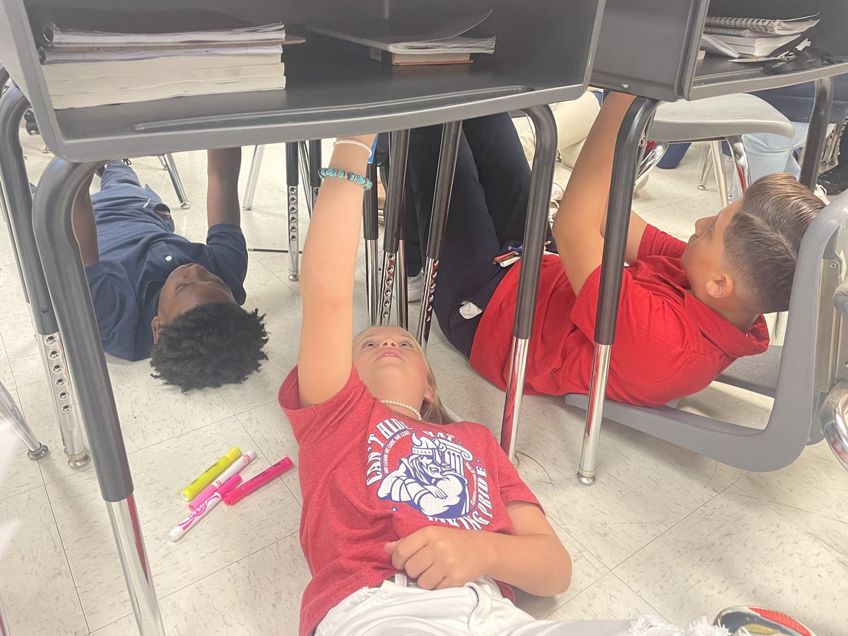 ItsMsNickerson's tweet photo. Today we painted on the “ceiling” like Michelangelo! We’re having so much fun with our Renaissance unit. So sad that it ends next Friday! https://t.co/94IwoTMEEe