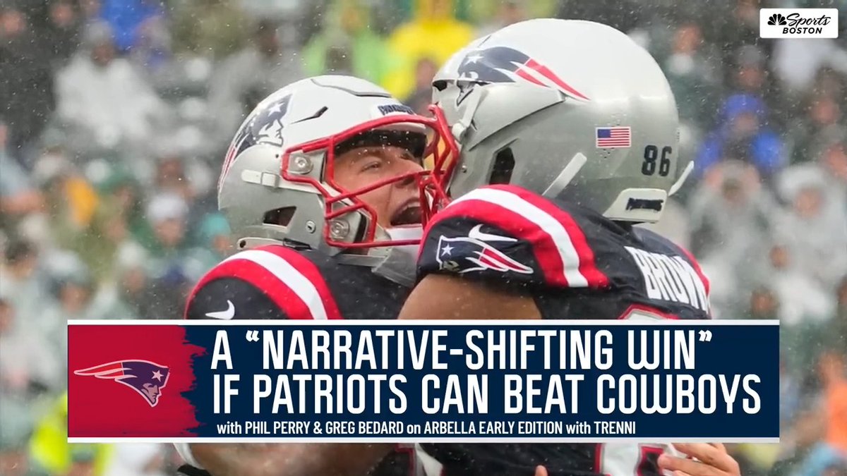 A narrative-shifting win if Patriots can upset Cowboys