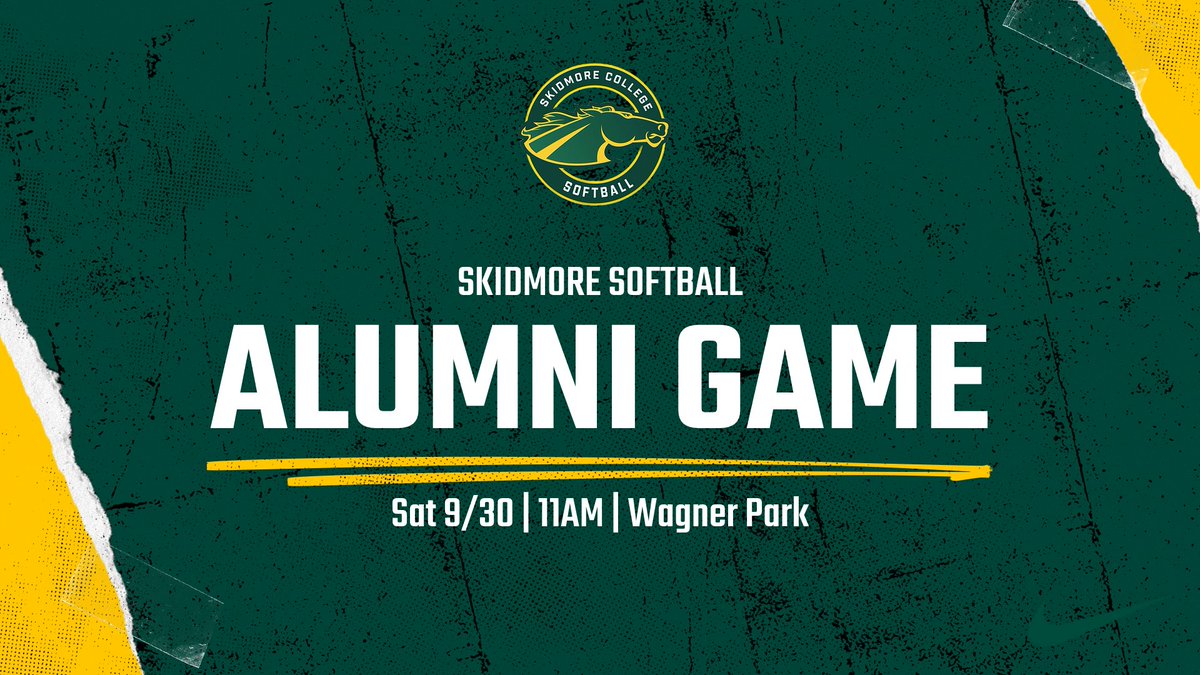 Can’t wait to have our alumni back for our alumni game  tomorrow! First pitch at 11am!
