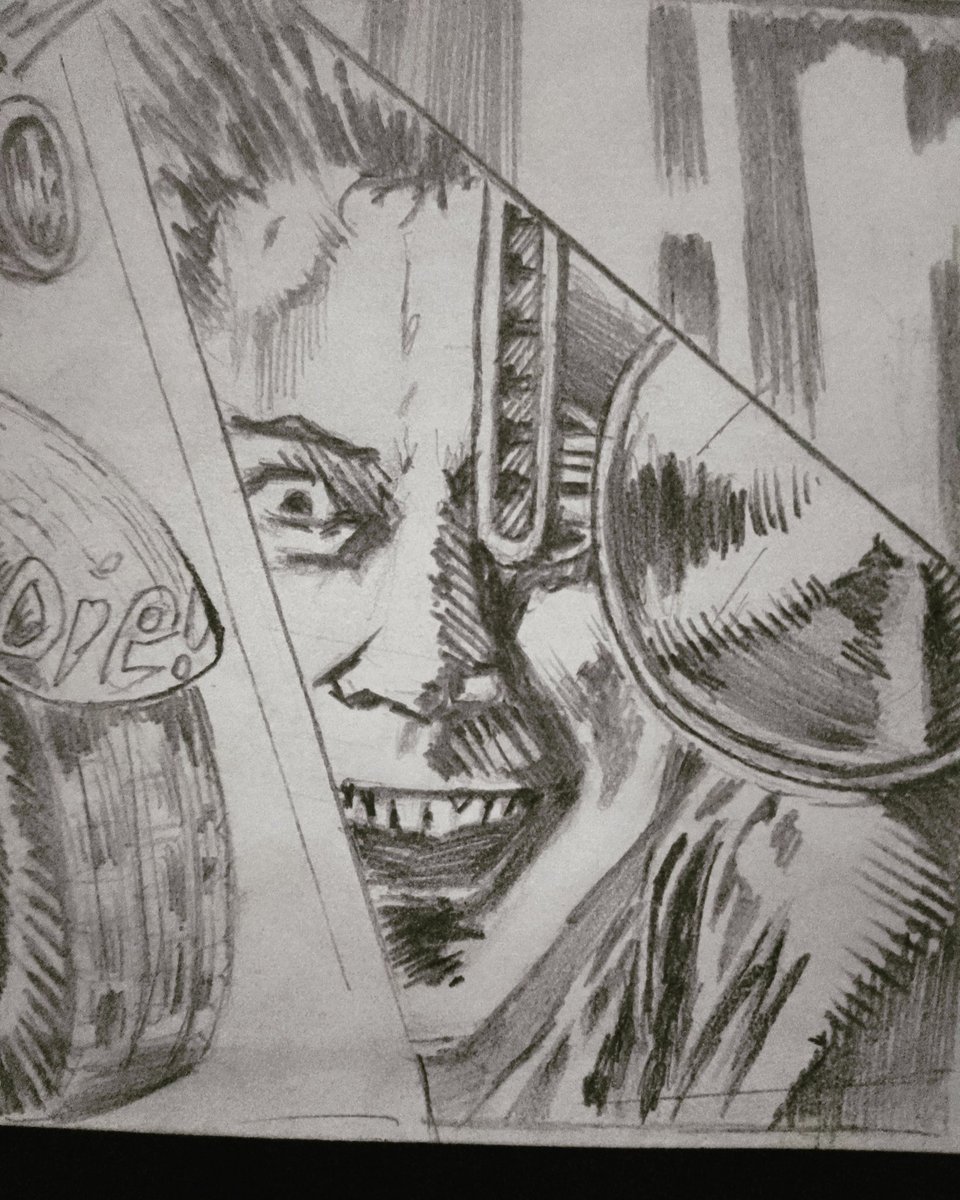RomuloBarvaArt's tweet image. Sketch! A panel pencil. "Madness". Thoughts?
#comicbookartist #comicsample #comicpenciler #comicinker #comicpanel #actioncomic