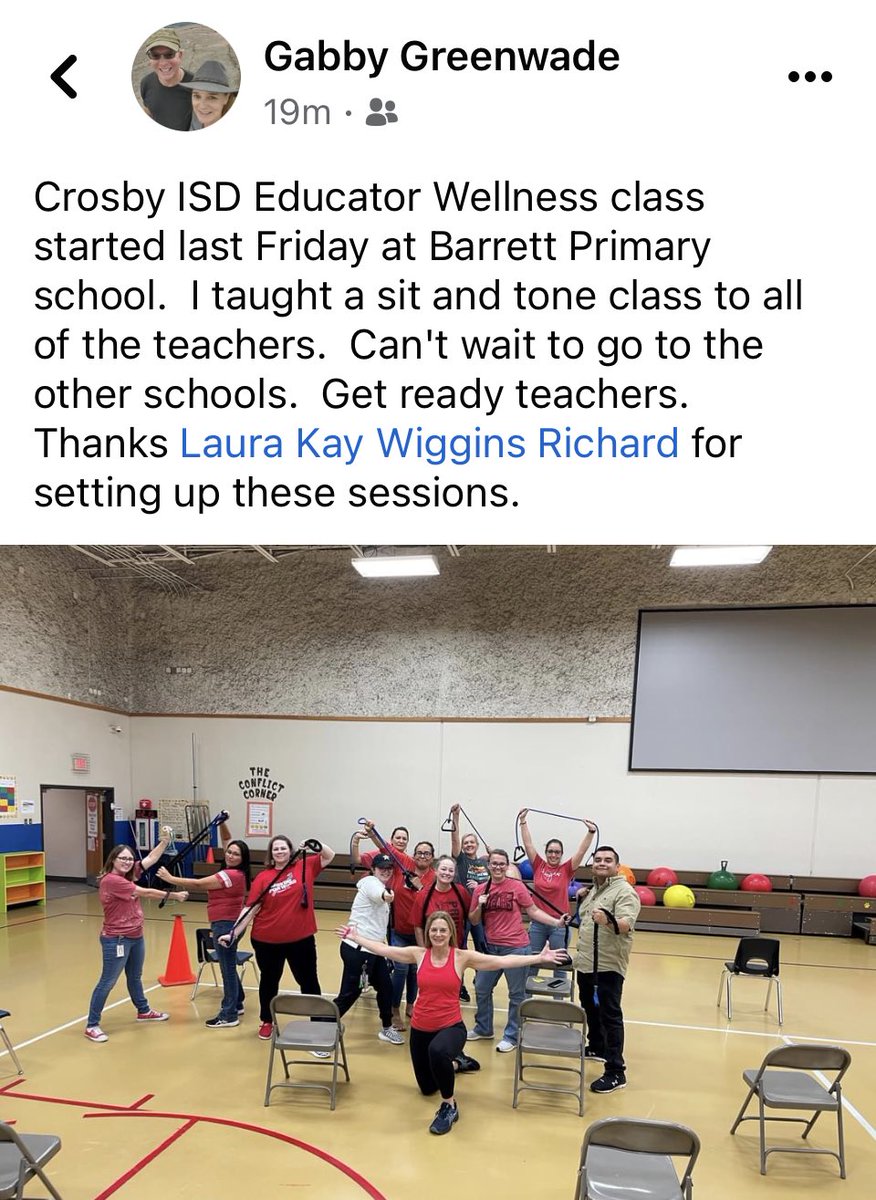 HEY74173661's tweet photo. #HEY โฆ@CrosbyISDโฉ ๐๐ผ
โฆ@BarrettElemCISDโฉ had a great shout out for the #EducatorWellness session last Friday! Great job!
Hoping everyone turns out for Session 2 on #RedBoxFriday in October at their campus! ๐๐ https://t.co/WzunDrNtFc