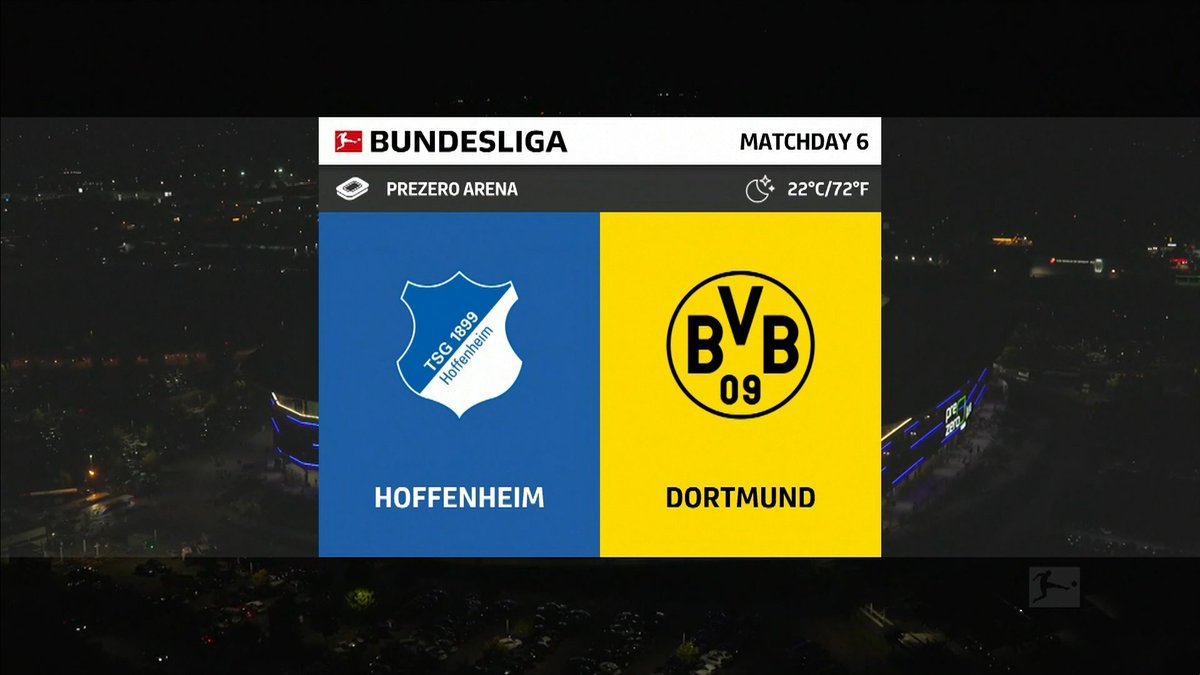 Full Match: Hoffenheim vs Dortmund