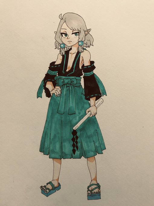 金曜ロードショーがエルフだったのでうちの子のエルフ達再掲。2枚目と3枚目は同一人物 