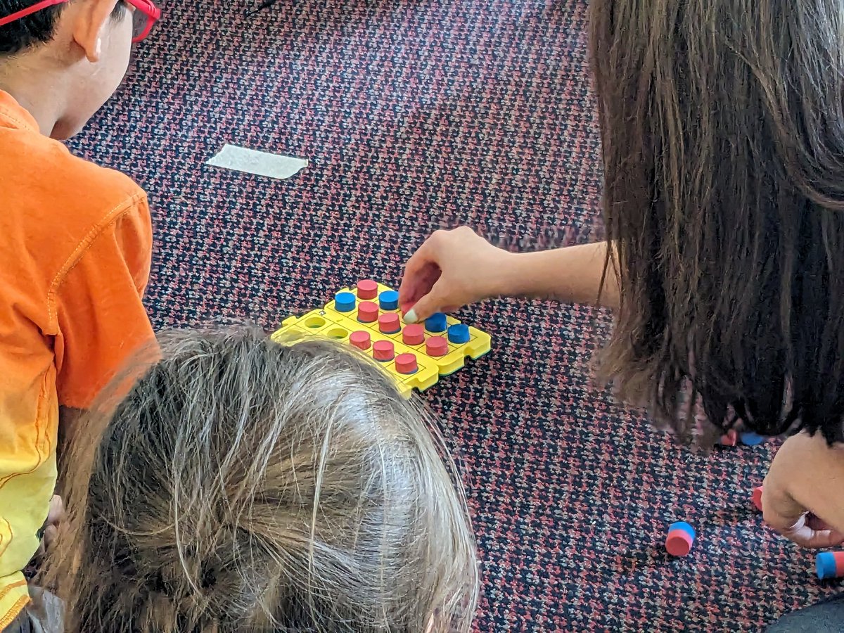 imthepatman227's tweet photo. Meanwhile over in the grade 1 classroom, Ms Silberberg and her class work on counting on with their foam 10 frames. @ranchdale @LC2_TDSB https://t.co/sfHvll3E6p