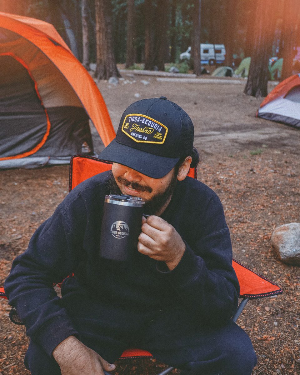 🏕️🌲 Get outside, savor your favorite drink, and take in that crisp mountain air.