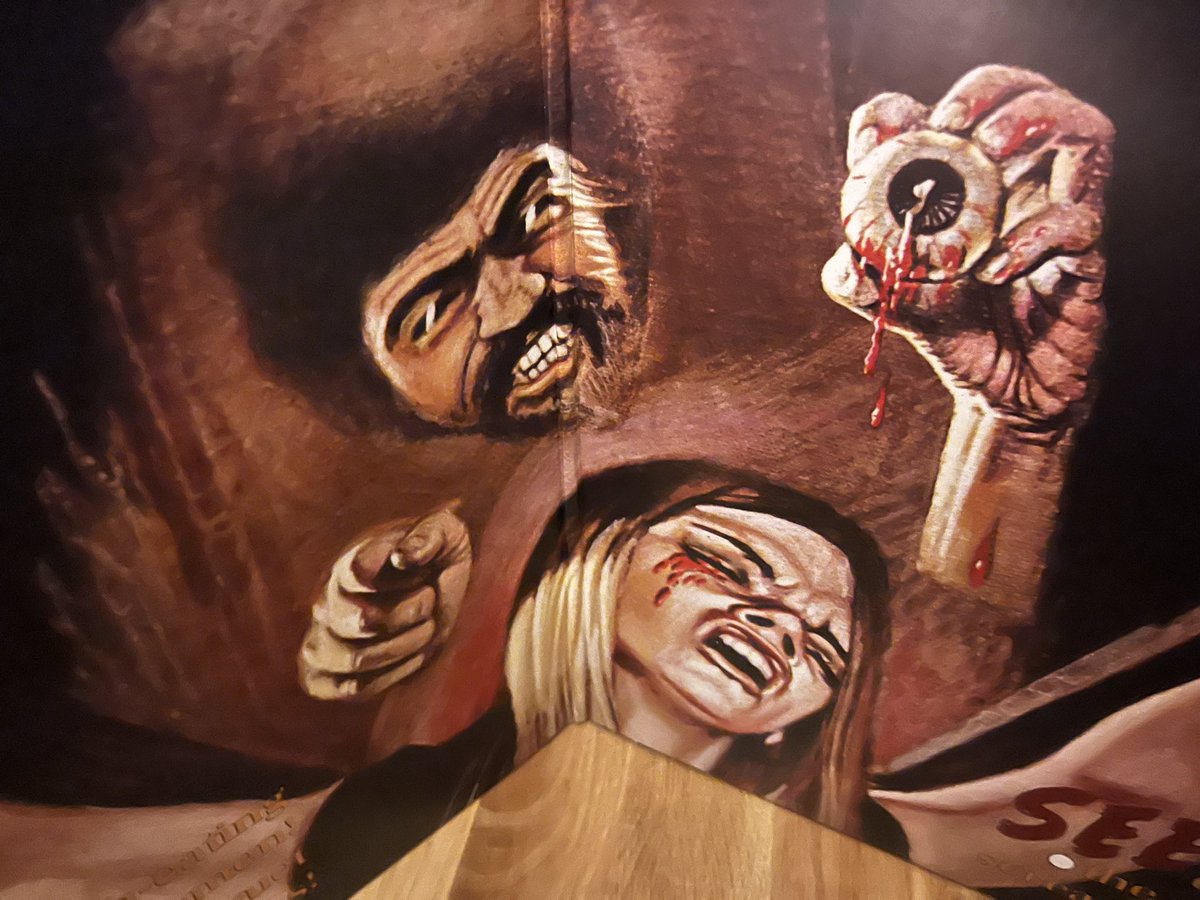 Listening to the blood curdling sounds from The Incredible Torture Show!
#BloodSuckingFreaks #vinylcollection 
Amazing release from @terror_vision 
#Troma @lloydkaufman @Troma_Team