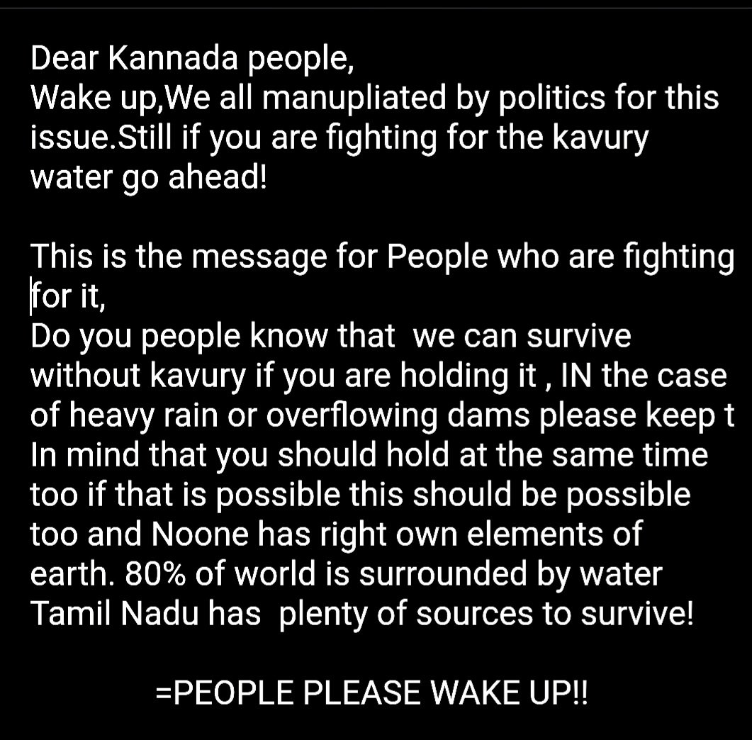 np2894's tweet photo. @ikamalhaasan @Suriya_offl @DearthOfSid  your view on this ! 

#CauveryIssue 
#stopfightforwater
#bloodypolitics https://t.co/8miVso83Lj