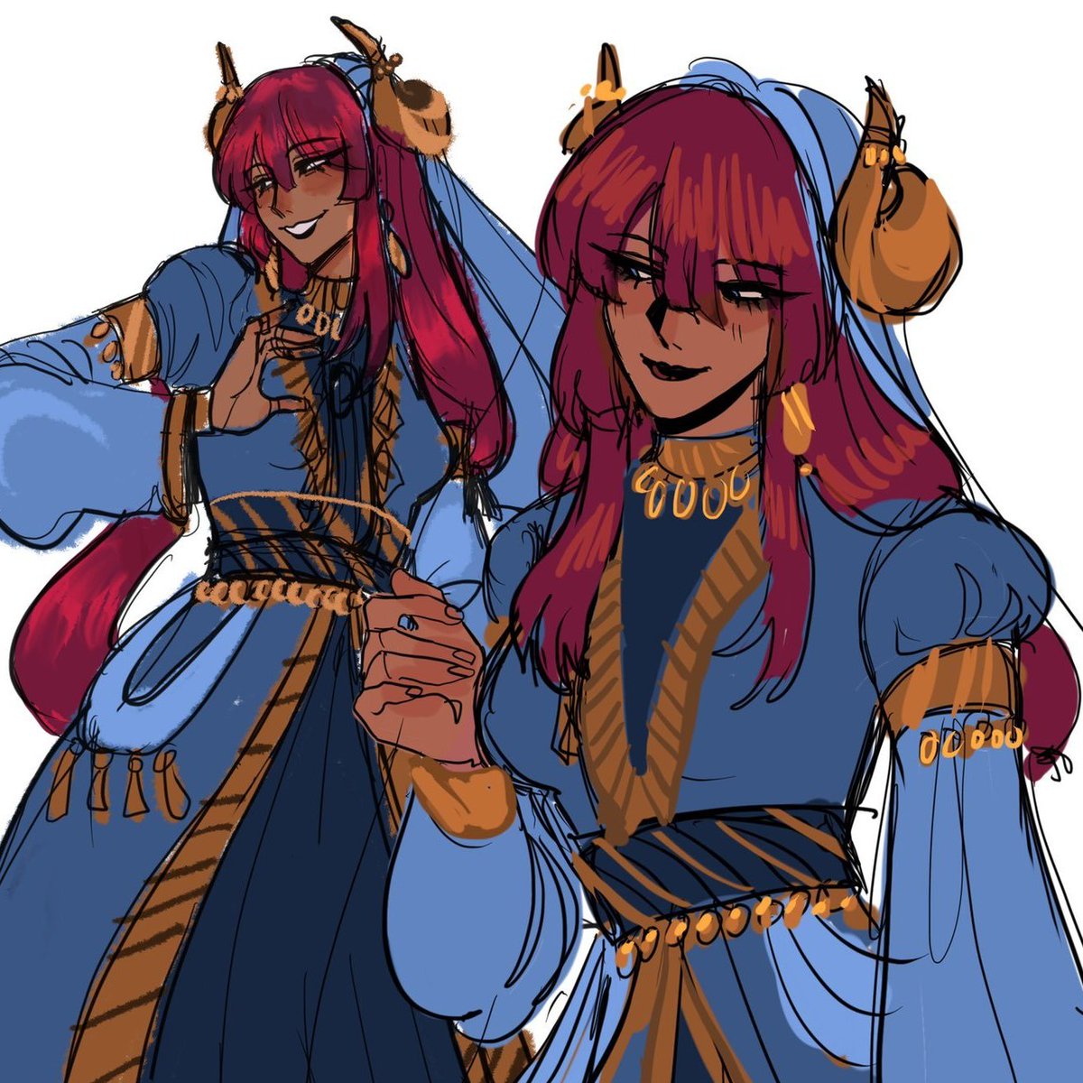 gildedfleece's tweet image. hello!! im sy, i like reading and the colour green, and i like to draw my ocs !! i draw the occasional fandom thing, but i mostly just draw my ocs