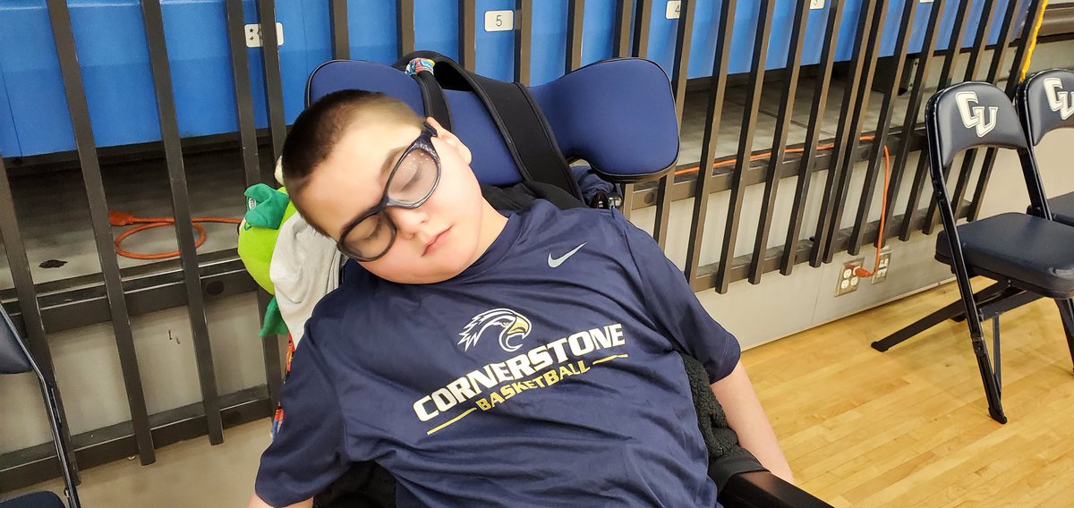 TimKuiper1973's tweet photo. @CUathletics Thank you Coach Kim and everyone on the Men's basketball team.   Zeke had a great time at the first practice.   It is going to be a fun and exciting two years with Cornerstone University and Team Impact https://t.co/YU9Xa2ViRo