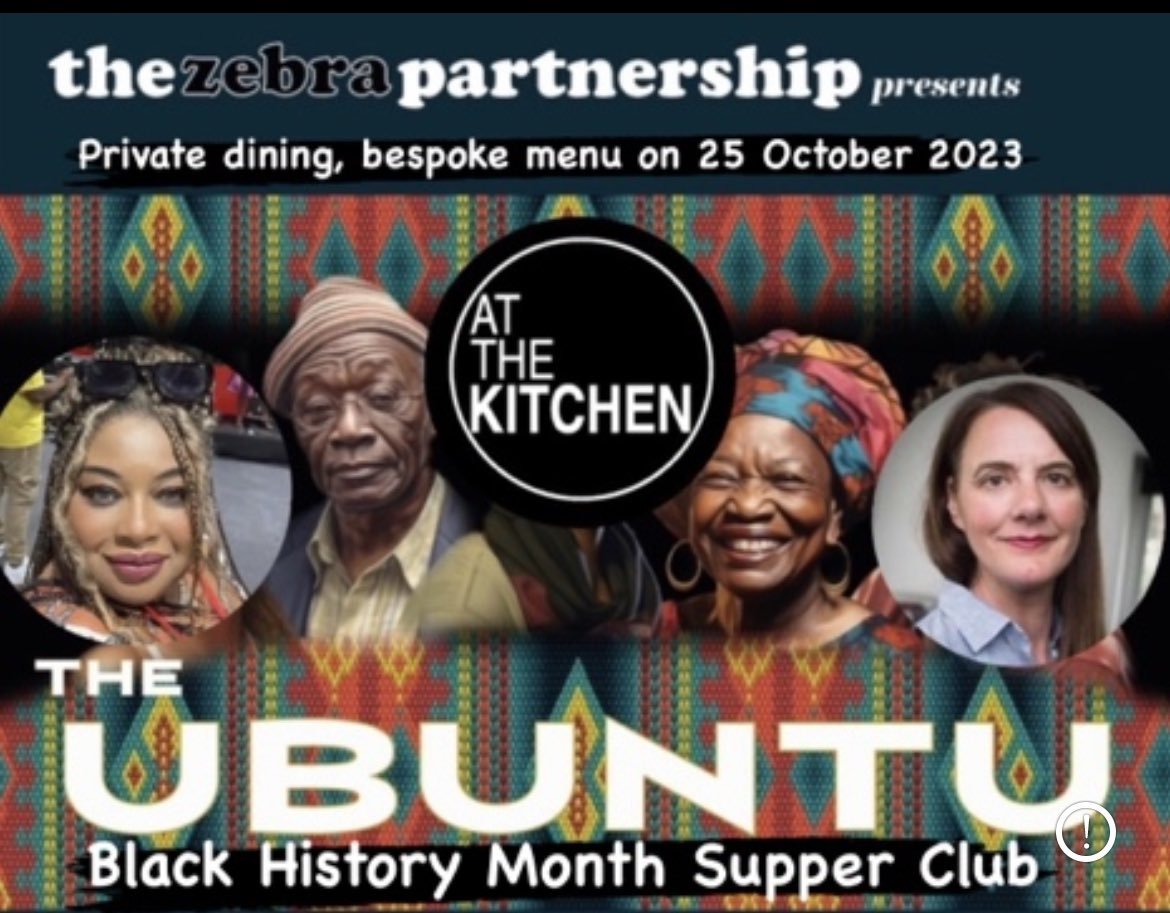 ZebraPartnrship's tweet photo. #BHM @ManduReid explaining #Ubuntu which evolved into the #UbuntuFestivalOfEvents - from #BrushstrokesOfBridgerton #ZebraTribeComicFestival with @MancLibraries #UbuntuSupperClub @kitchencheadle @ThePortico #PopUpCinema #MissDiagnosis @Stockport_REP & @BIPCGM #SalutingOurSister https://t.co/O0NnZREonw