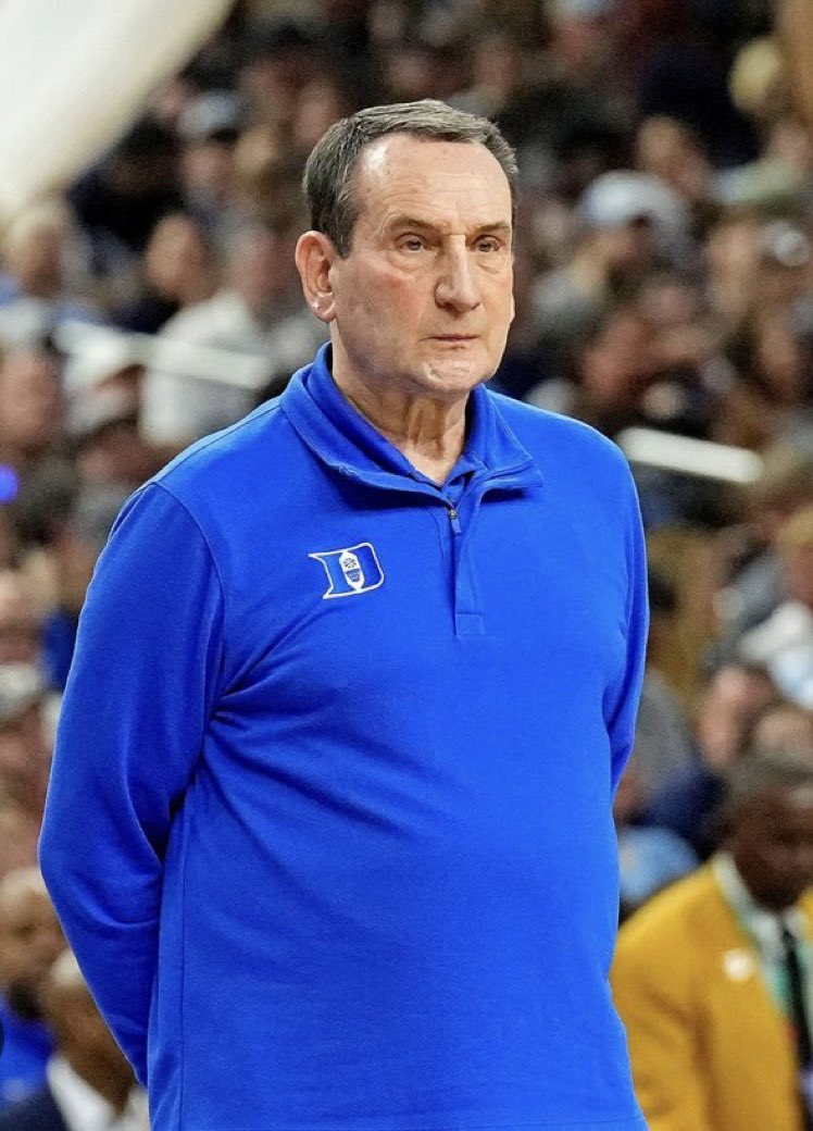 TheHoopHerald's tweet photo. “During critical periods, a leader is not allowed to feel sorry for himself, to be down, to be angry, or to be weak. Leaders must beat back these emotions.” - Coach K https://t.co/7Pg6SK3NKR