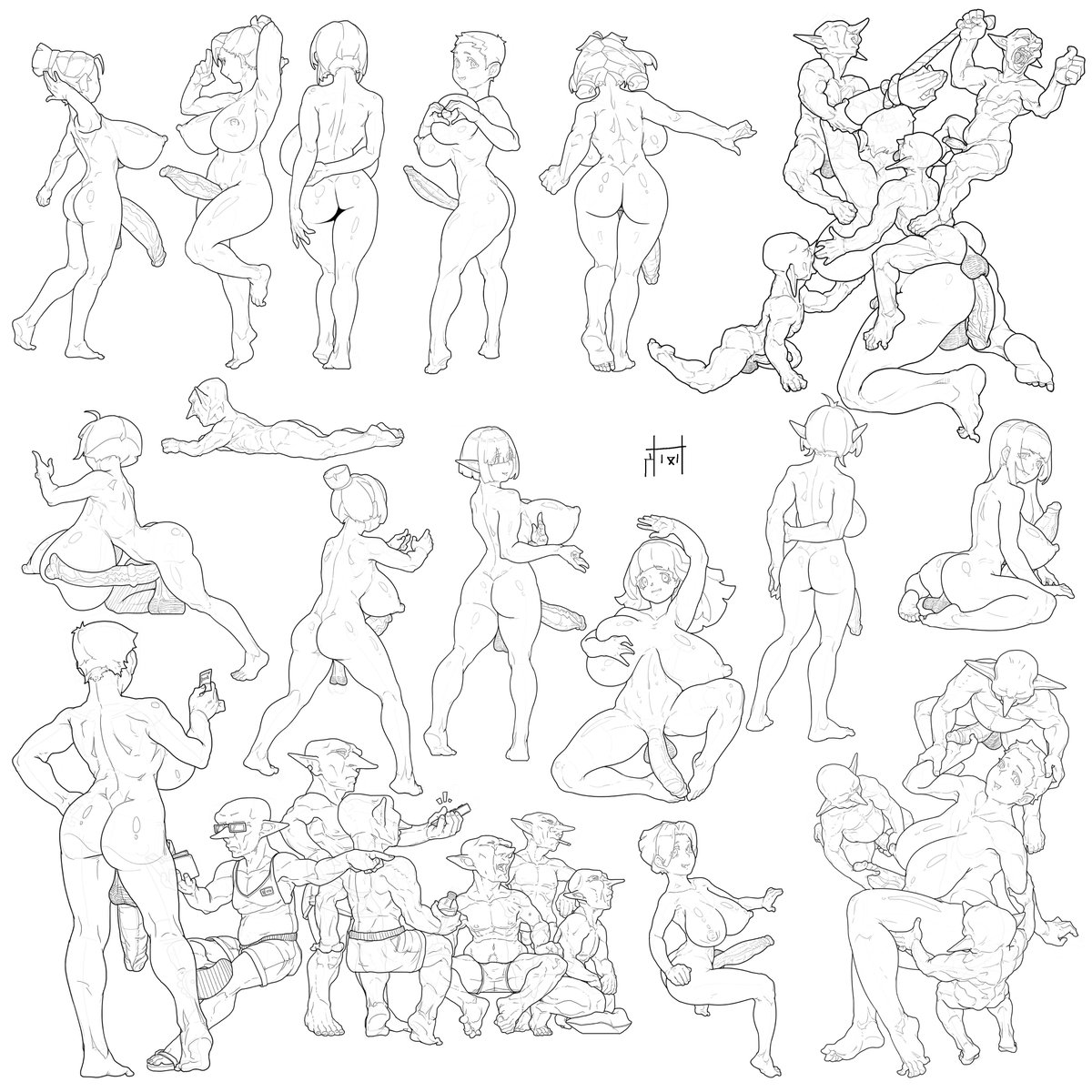 Treestail1's tweet photo. #nsfw #futanari #Goblin https://t.co/G9AsWX9kNh
