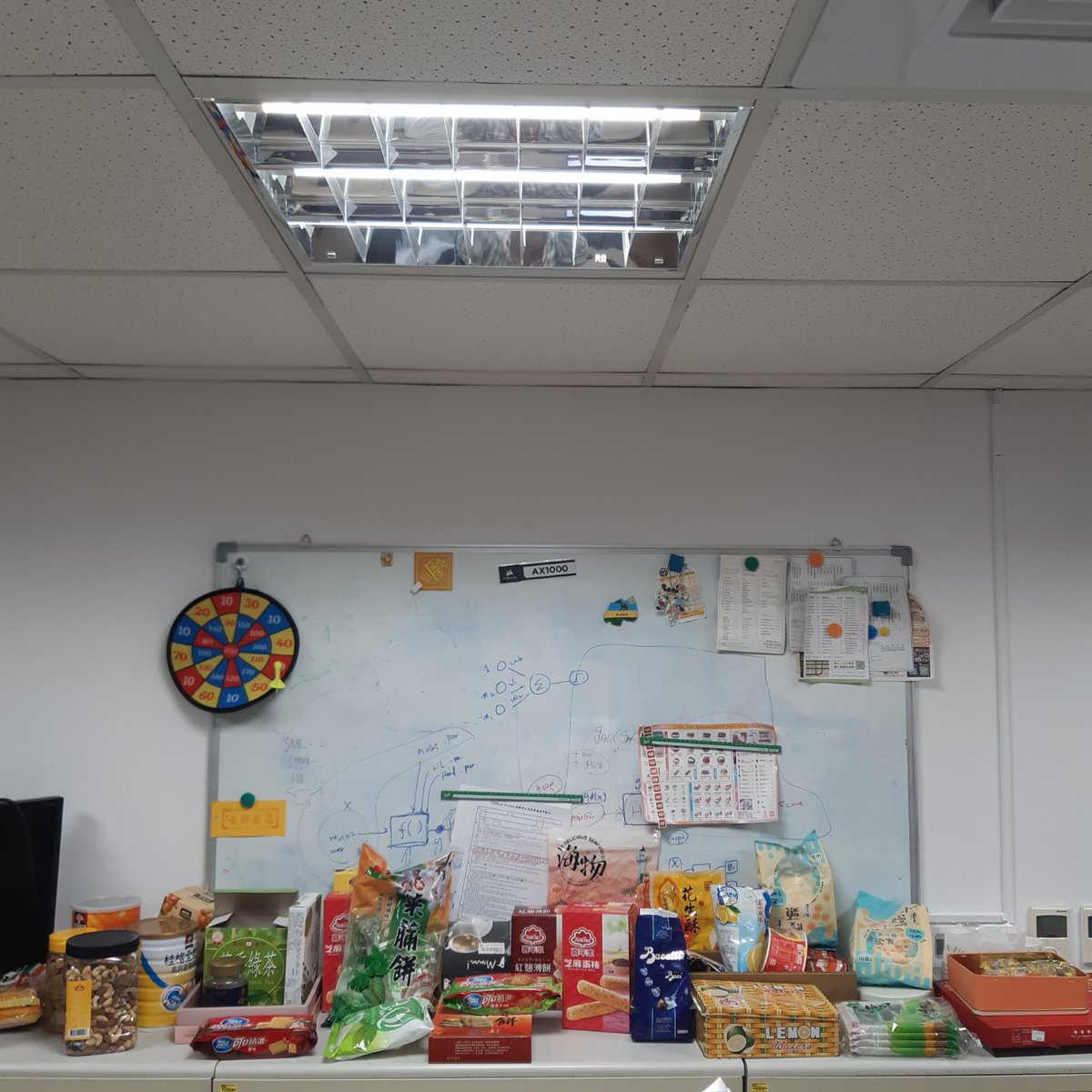 Freebies Taiwan snacks #September in the lab from my prof😎. Made in Taiwan!!!