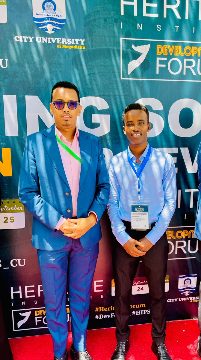 ElmiEngr's tweet image. at @HIPSINSTITUTE  with Dr @UwaisQerni &amp;amp; Prof @afyare_elmi 
#HeritageForum #DevForum #HIPS_CU #waxbarashadu_waa_iftiin