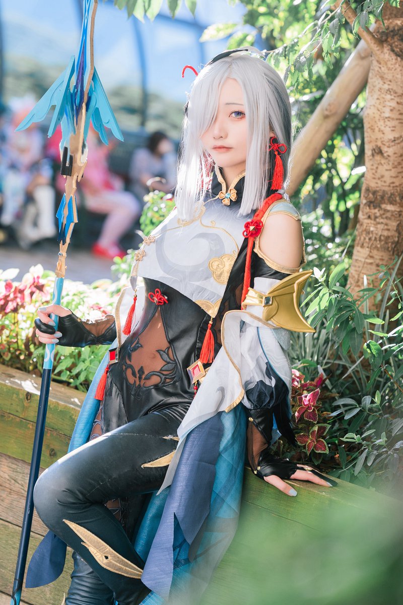 Goshiki_moka's tweet photo. #Cosplay  🩵4K推奨🩵

原神/申鶴

📷@yua_photon 様

 #アコスタ池袋  #GenshinImpact  #原神3周年 https://t.co/eVhUYnAUbv