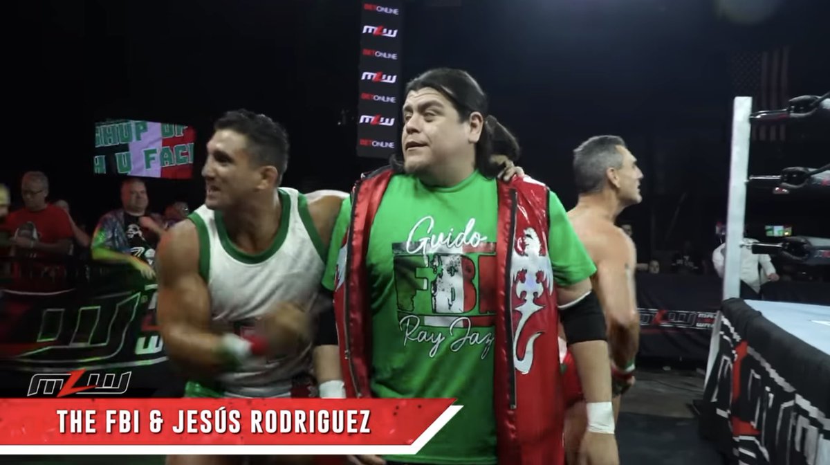 AngelicIllusion's tweet photo. #LittleGuido, #RayJay & #JesusRodriguez
#RicardoRodriguez #MLW #MLWFusion #MajorLeagueWrestling https://t.co/8WA4VcqXtt