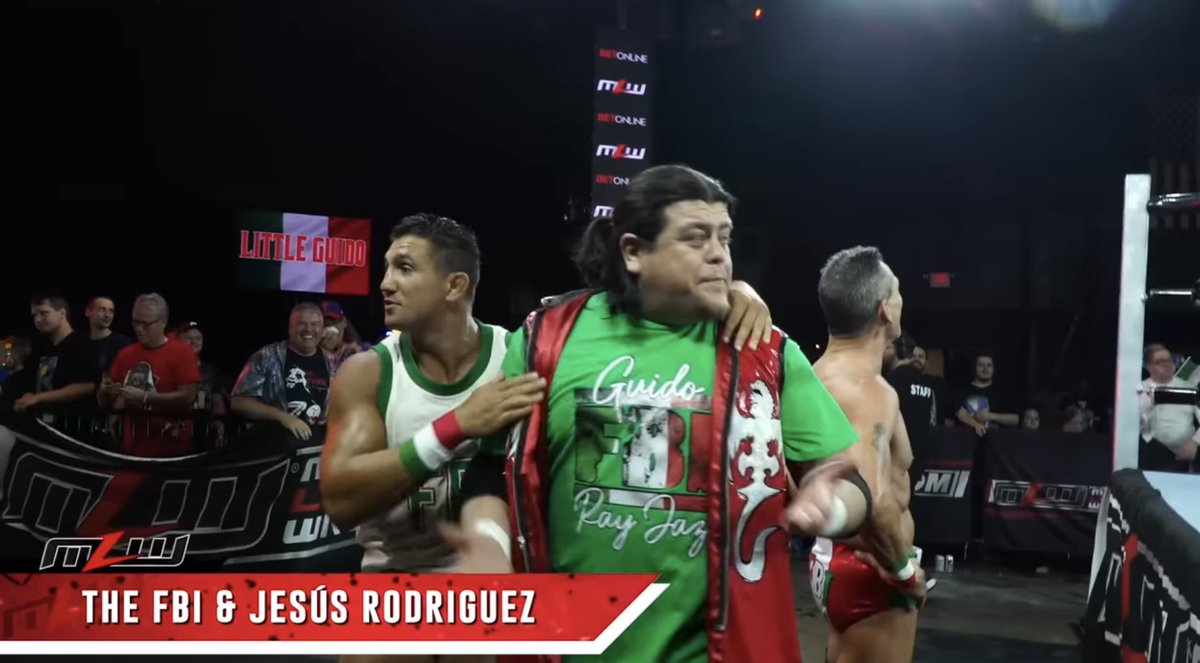 AngelicIllusion's tweet photo. #LittleGuido, #RayJay & #JesusRodriguez
#RicardoRodriguez #MLW #MLWFusion #MajorLeagueWrestling https://t.co/8WA4VcqXtt