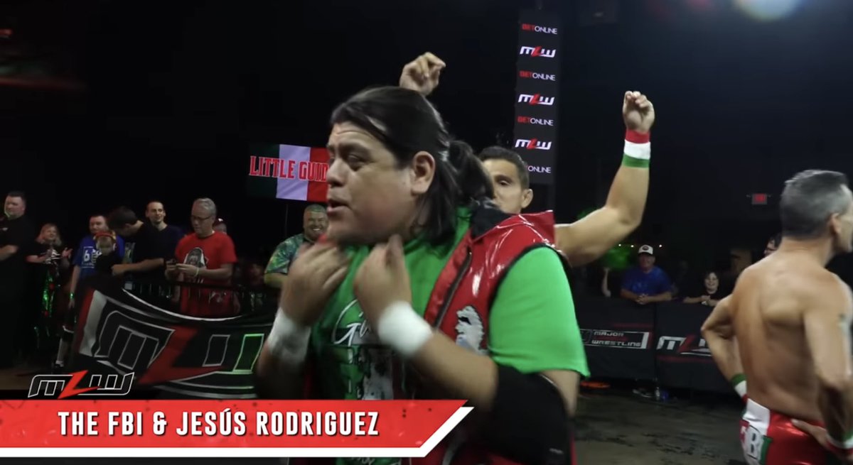 AngelicIllusion's tweet photo. #LittleGuido, #RayJay & #JesusRodriguez
#RicardoRodriguez #MLW #MLWFusion #MajorLeagueWrestling https://t.co/8WA4VcqXtt