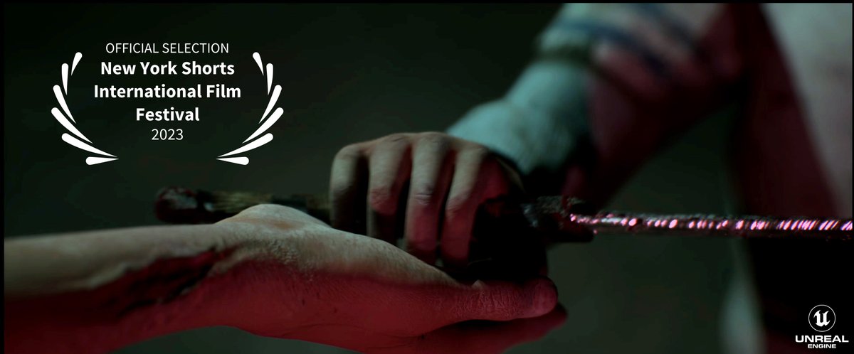 Mulin_C's tweet photo. We got selected by New York Shorts International Film Festival❗️❗️❗️It is such an honor to have our thesis short film premiere @NYshorts this year❤️If you are in NYC on Oct 13th...well...come see :D 

Don't forget the tickets🎟️
https://t.co/YVwTZHo2Q1

#UnrealEngine5 #NYC #film https://t.co/Oa1kjuYIC0